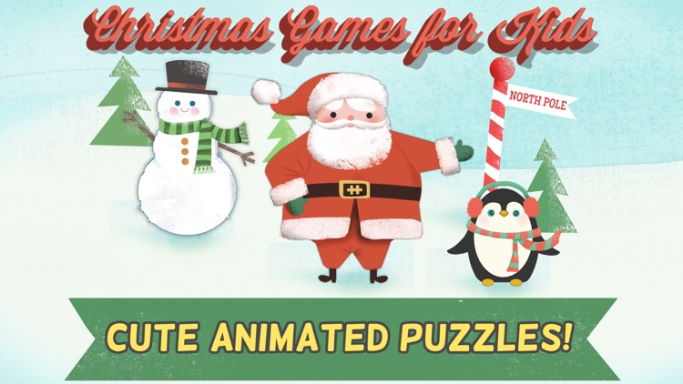 Christmas Games for Kids- Toddler Jigsaw Puzzles