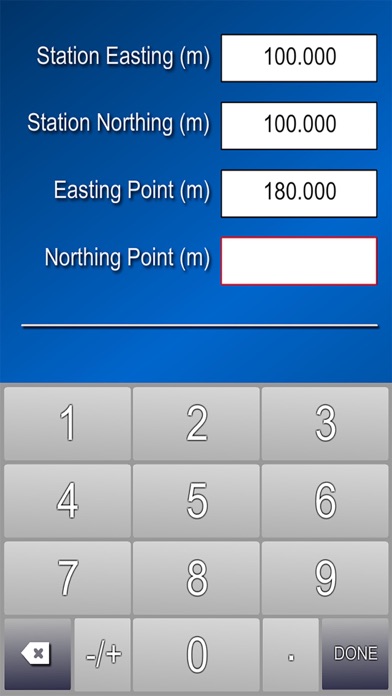 Distance - Bearing Calculator Screenshot 1