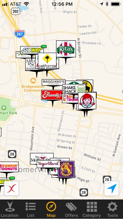 CherriPik, logos on the map screenshot-0