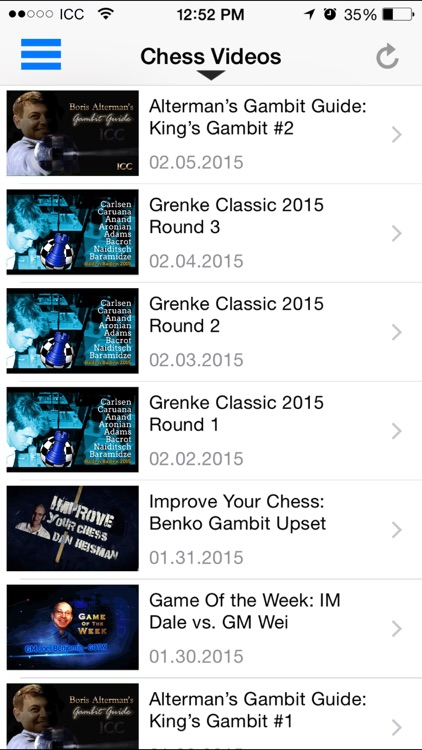 Chess at ICC, play & learn