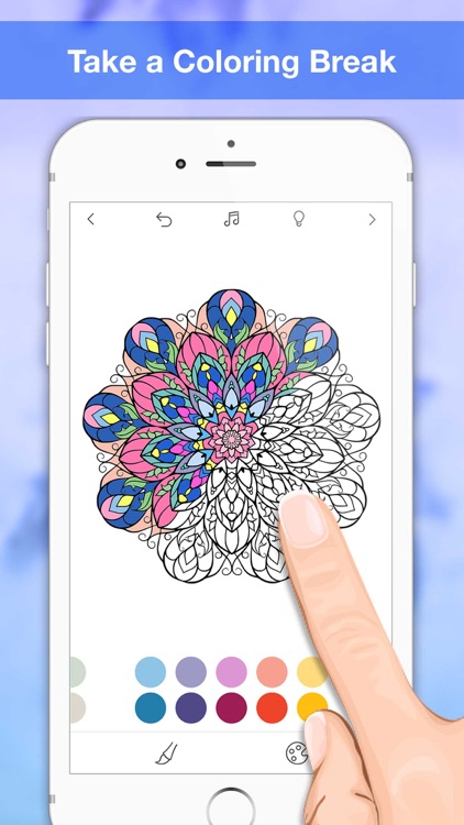 Colory: Coloring Book Adults screenshot-0