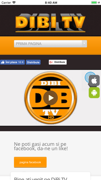 DiBi TV - Televiziune Online screenshot 3