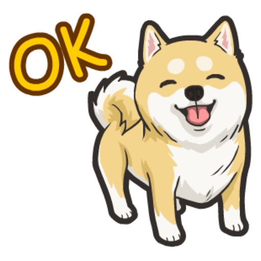 Shiba Dog Stickers icon