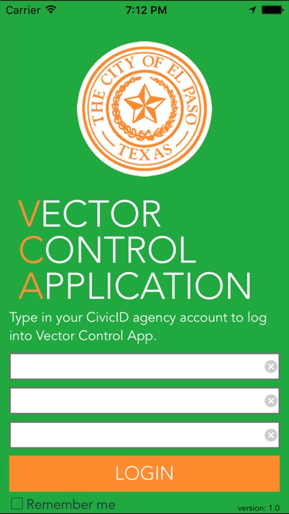 El Paso Vector Control  Mobile App