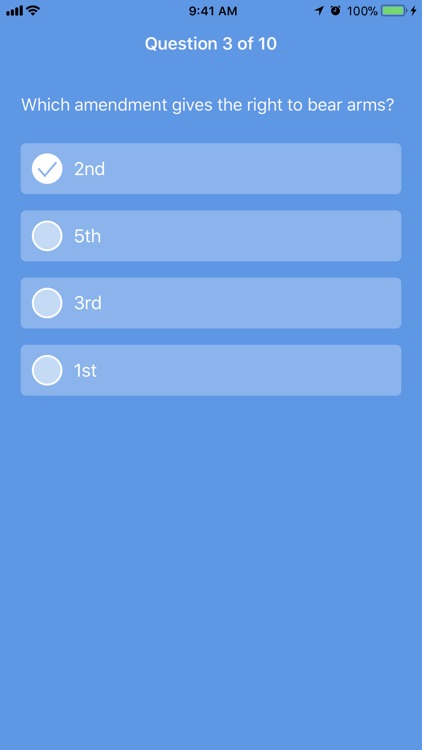 The Amendments Quiz