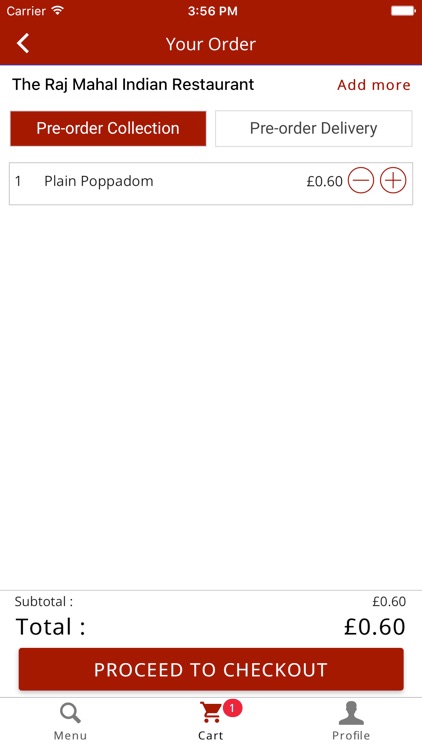 Raj Mahal Indian Restaurant