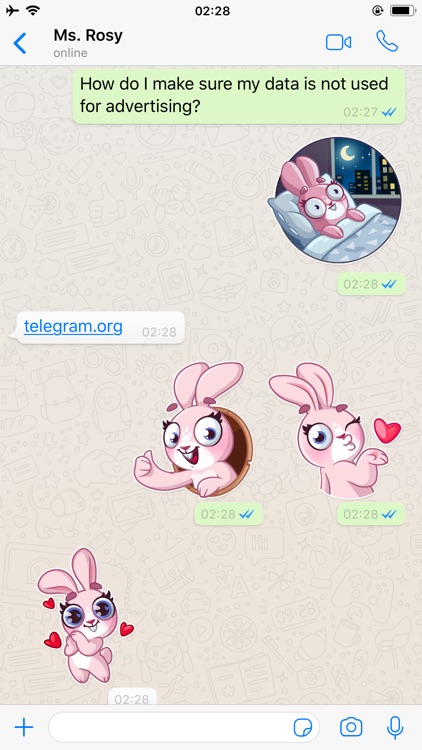 niezen Wees tevreden hardwerkend 10 Sticker Packs for WhatsApp by Telegram Messenger LLP