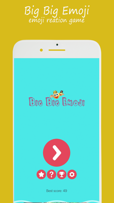 Big Big Emoji - fun emoji game screenshot 2