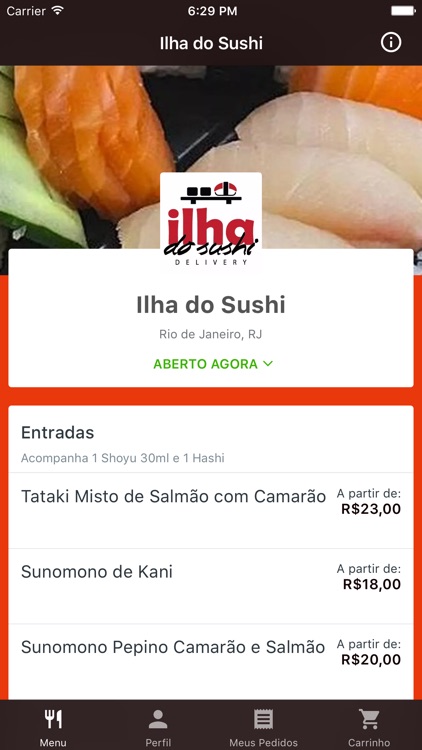 Ilha do Sushi Delivery