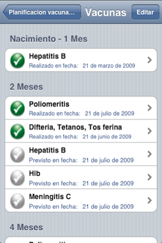 Child Medical History screenshot 4