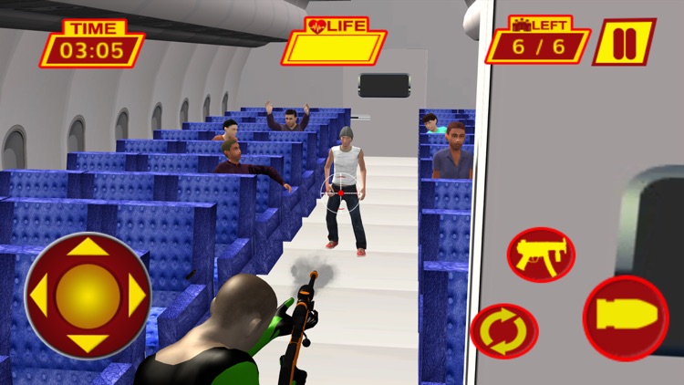 Super Rescue A Hijack Flight screenshot-3