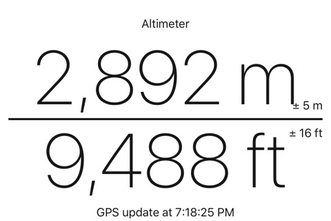Altimeter - altitude and more screenshot 4
