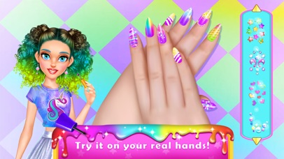 Rainbow Unicorn Nail Salon screenshot 2