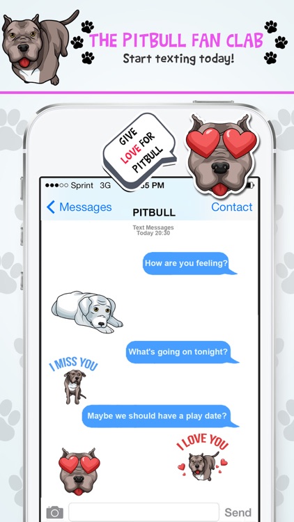 PitbullMoji - Pit Bull Emojis screenshot-4