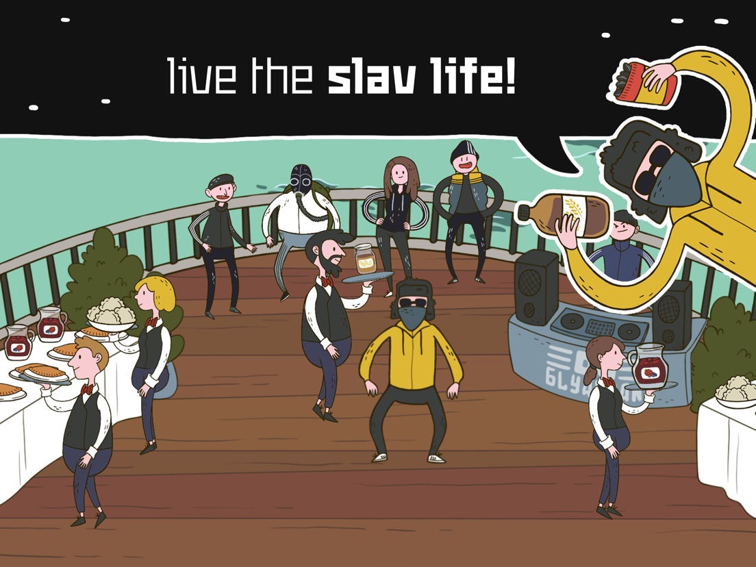 Life of Boris: Super Slav - App voor iPhone, iPad en iPod 