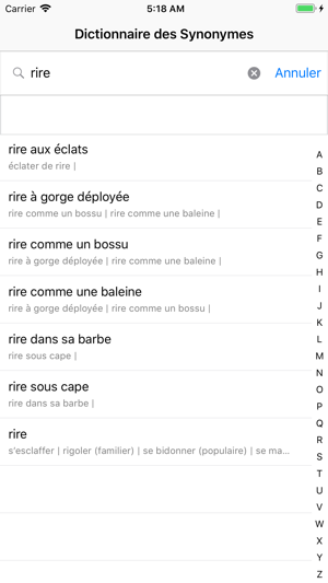 Dictionnaire des Synonymes(圖4)-速報App