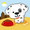 Dalmatian sticker dogs and puppies