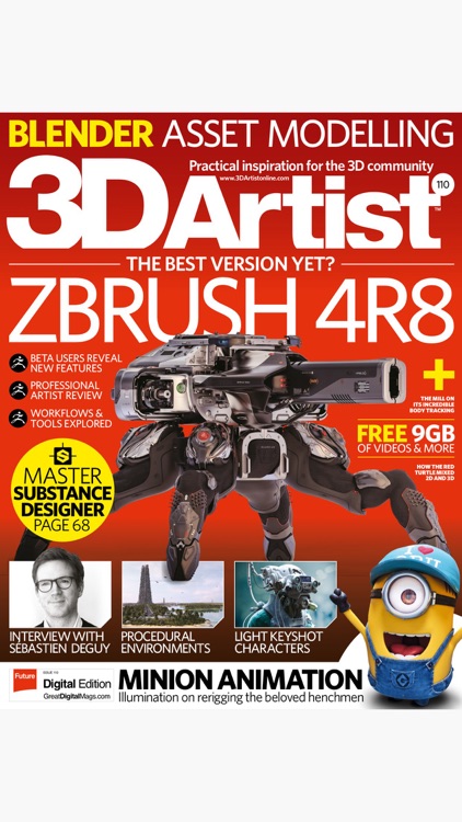 3D Artist Magazine: CG Art and 3D Inspiration