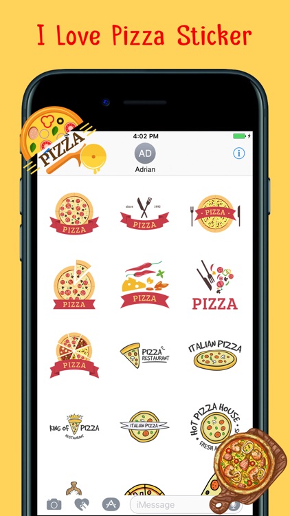 Loving Hot Pizza Stickers
