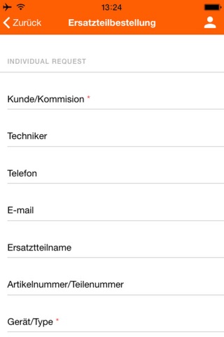 FHE FRANKE Serviceanfrage screenshot 4