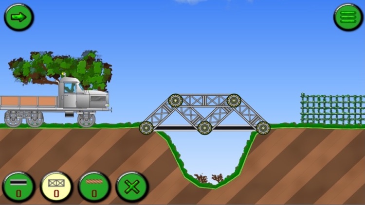 Railway bridge: puzzle game