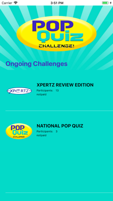 Pop Quiz Challenge screenshot 2