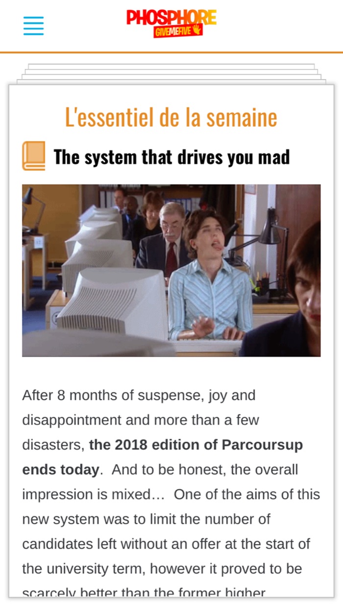 Give Me Five by Phosphore