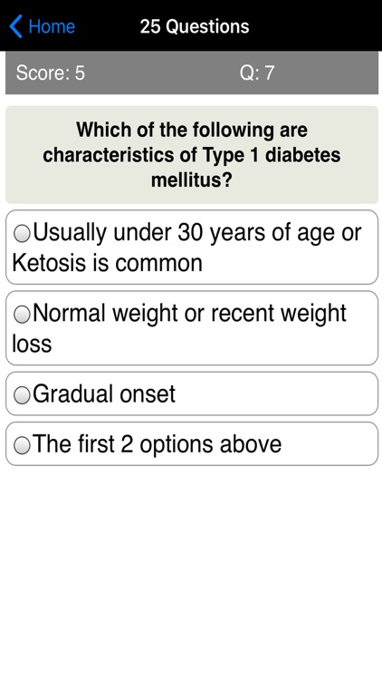 Learning Diabetes Care Quiz