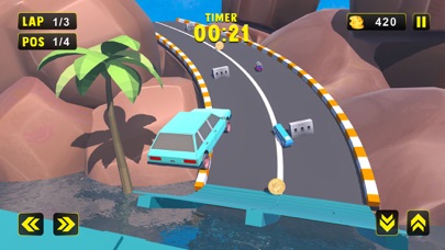 Extreme Car Racer 3D screenshot 2