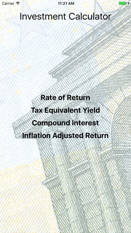 InvestCalc - Know Your Numbers