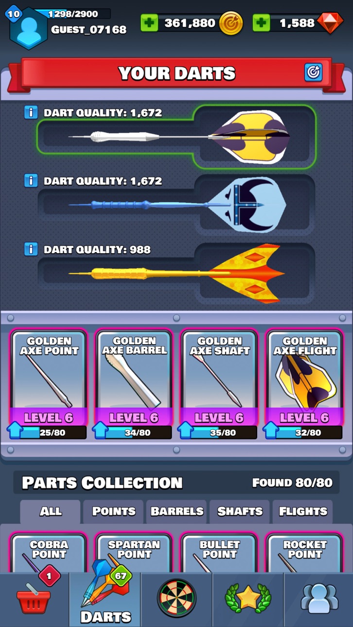 Darts Club - Free Hack screenshot 5 - iOS game interface