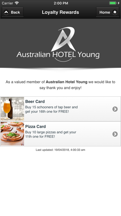 How to cancel & delete Australian Hotel Young from iphone & ipad 4