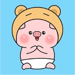 Pinky Pig Animated Stickers 2