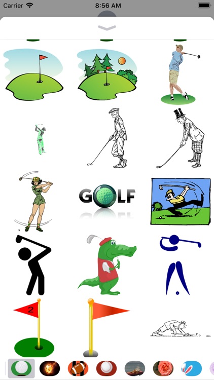 Golf Stickers - Sid Y