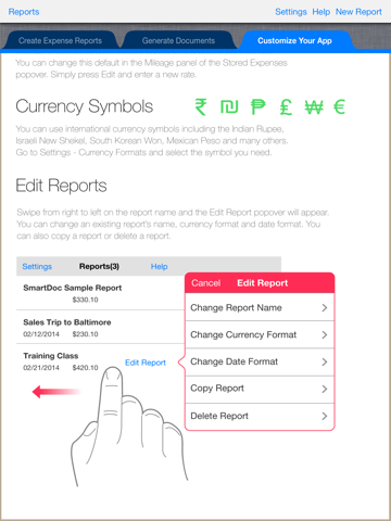 SmartDoc Expense Report screenshot 3