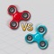 Create your own fidget spinner and battle against your friends to level up