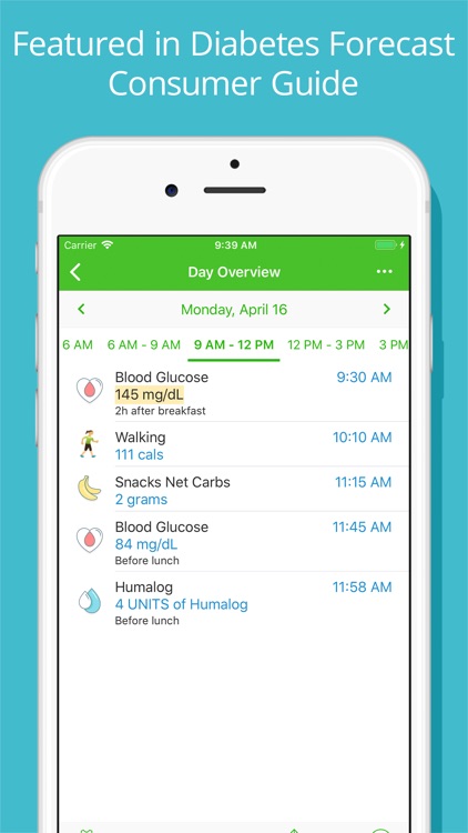 Diabetes Tracker by MyNetDiary