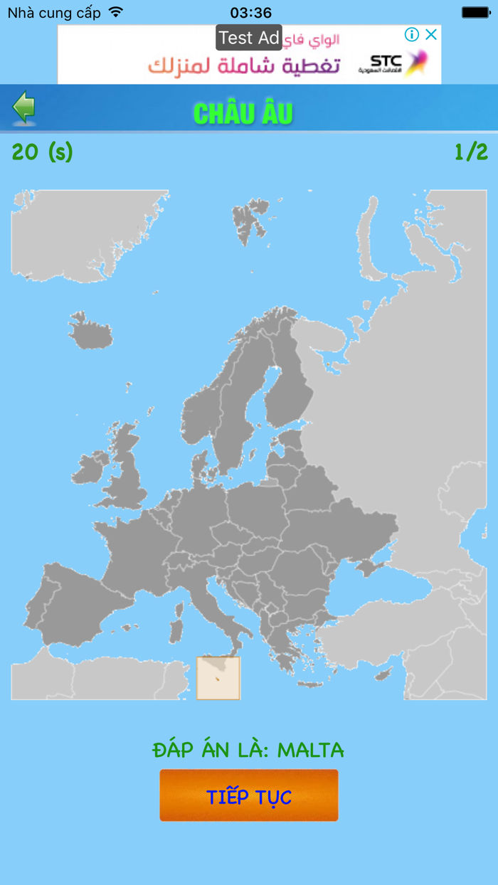 Bản đồ các nước trên thế giới