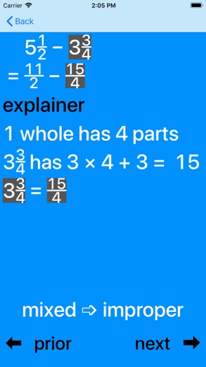 BasicFrac Fractions