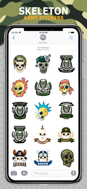 Skeleton Army Stickers(圖2)-速報App