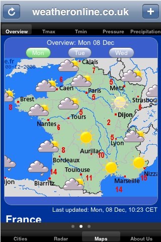 WeatherOnline screenshot 3