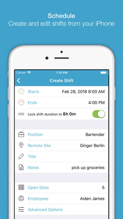 Humanity - Employee Scheduling