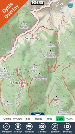 Appennino Tosco-Emiliano NP GPS Map Navigator(圖3)-速報App