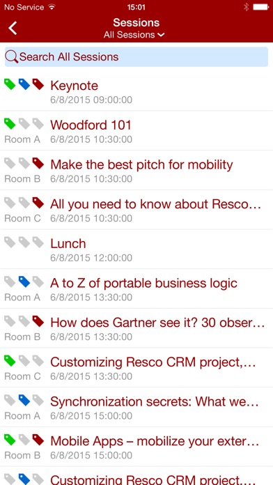 Resco.next Event App screenshot 2