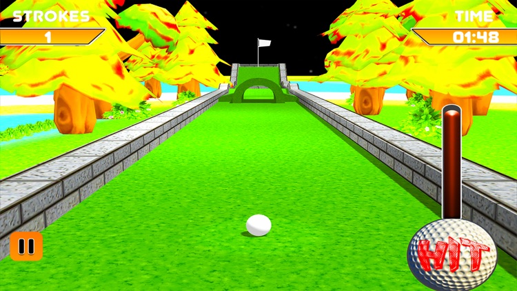 Cartoon Mini Golf Retro