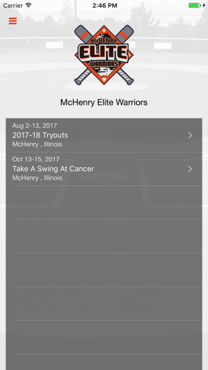 McHenry Elite Warriors(圖1)-速報App