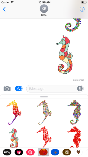 My Seahorse Sticker Pack(圖7)-速報App