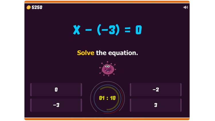 Solving Equations (integers)