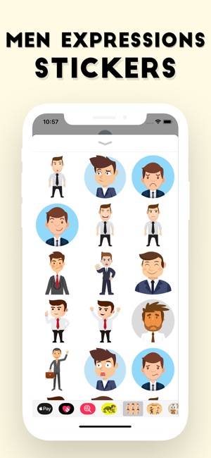 Men Expressions Stickers(圖3)-速報App