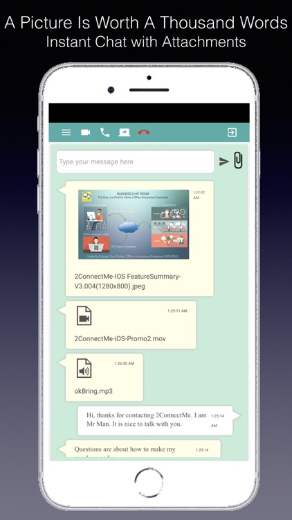 Business Secure Live Chat Room screenshot-3